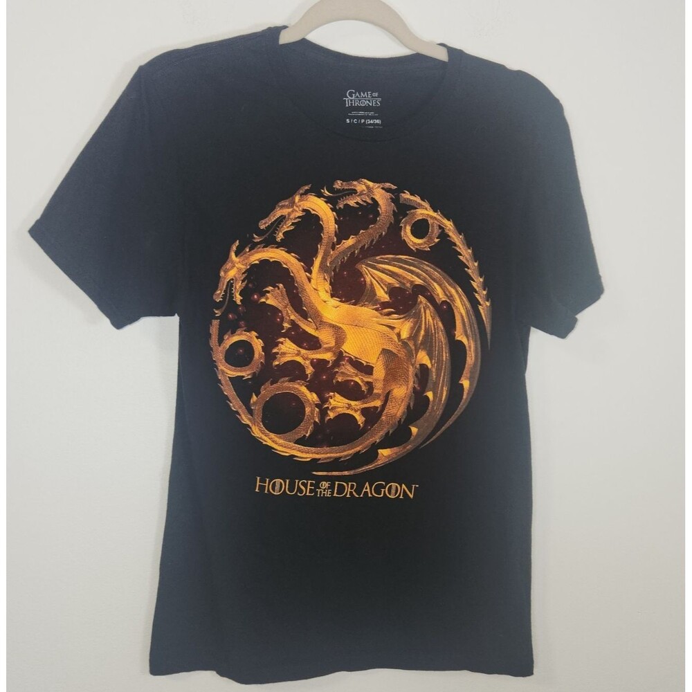 Game of Thrones T-Shirt House of Dragon Targaryen Logo